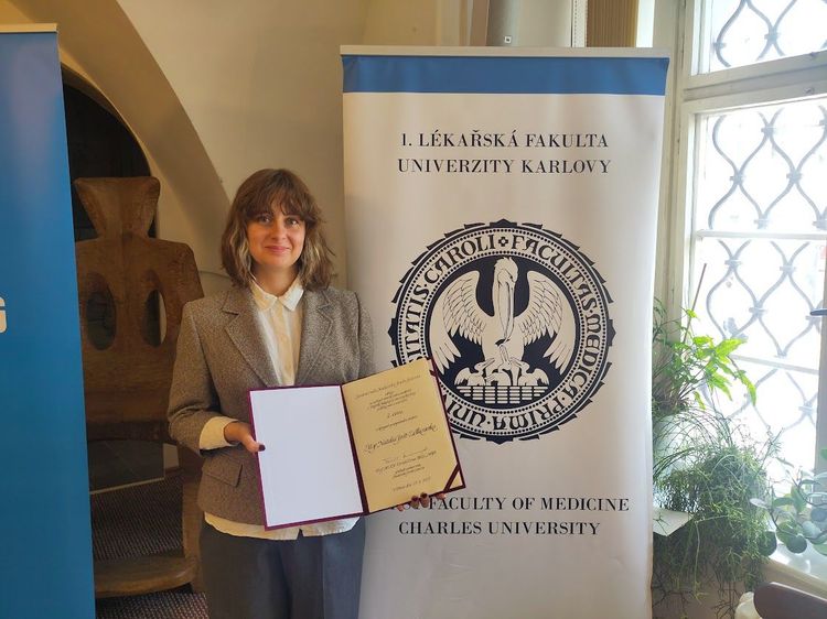 Natalia Jirát-Ziółkowska, Ph.D., získala cenu Nadace Scientia 